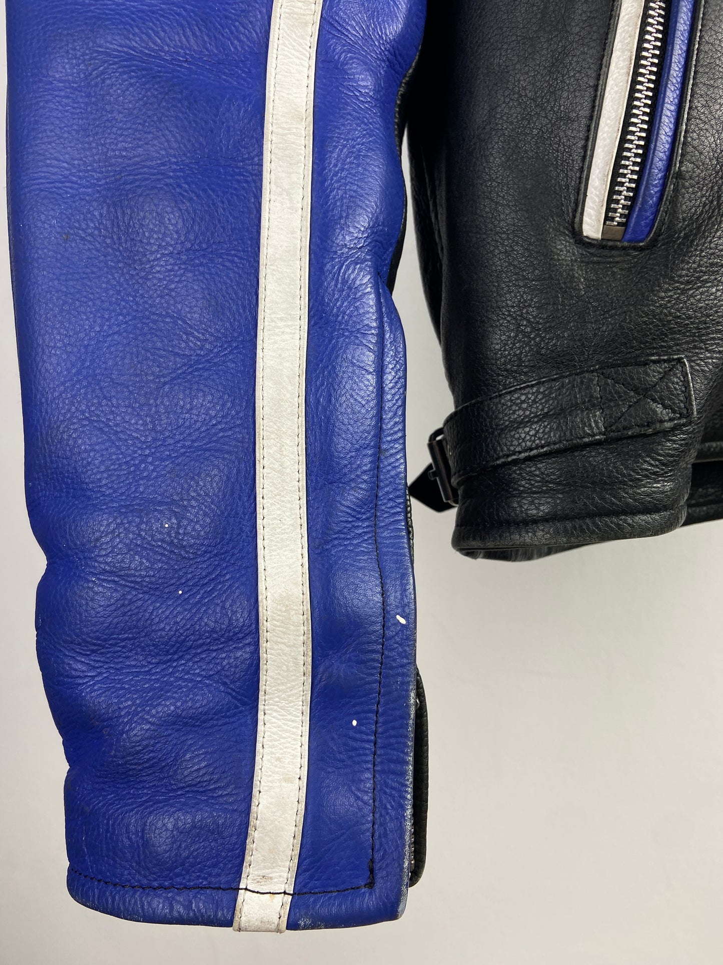Hunter 90s Leather Motorbike Jacket