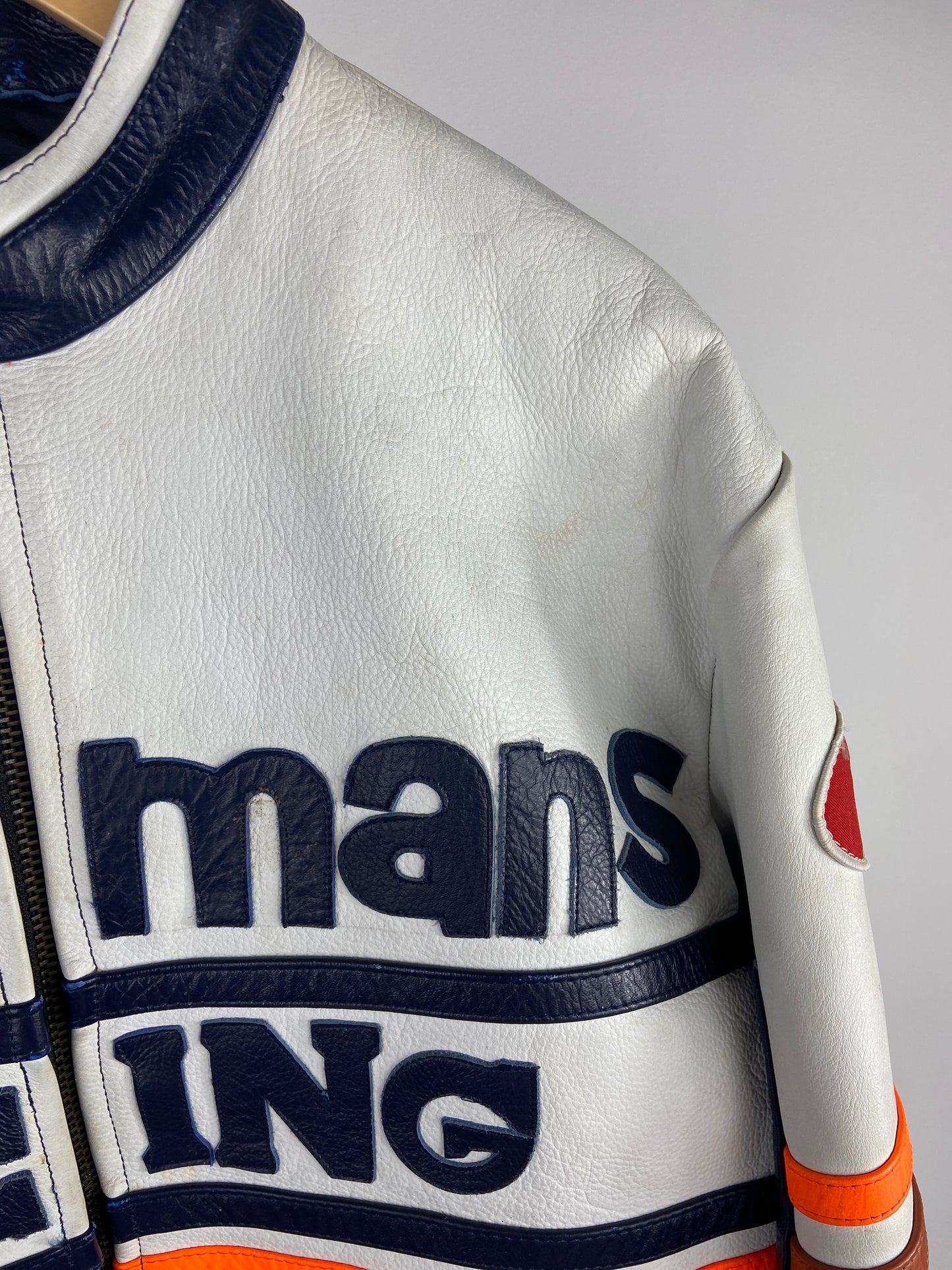 Roadmans 90s Leather Motorbike Jacket