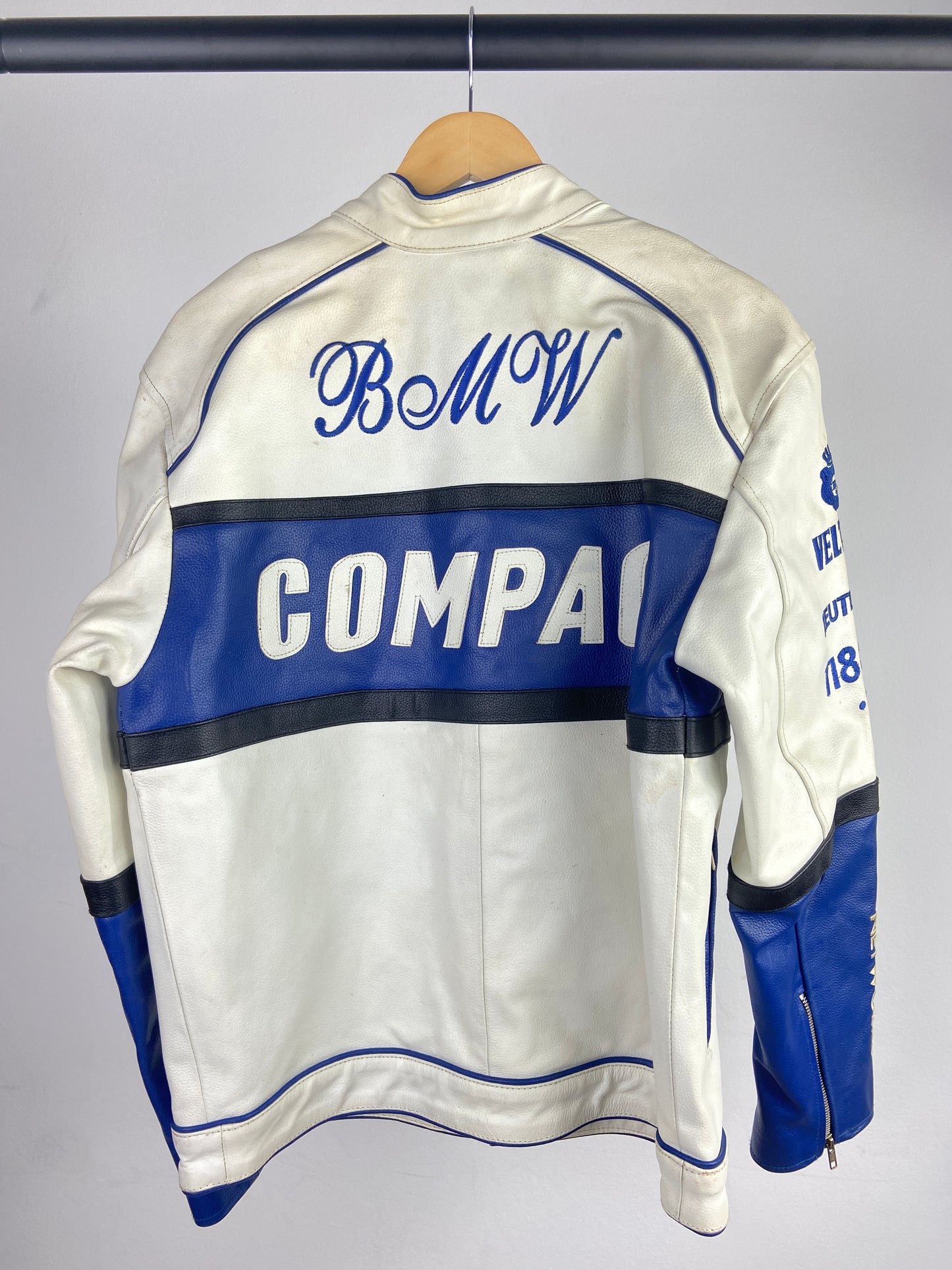 BMW 90s Leather Motorbike Jacket