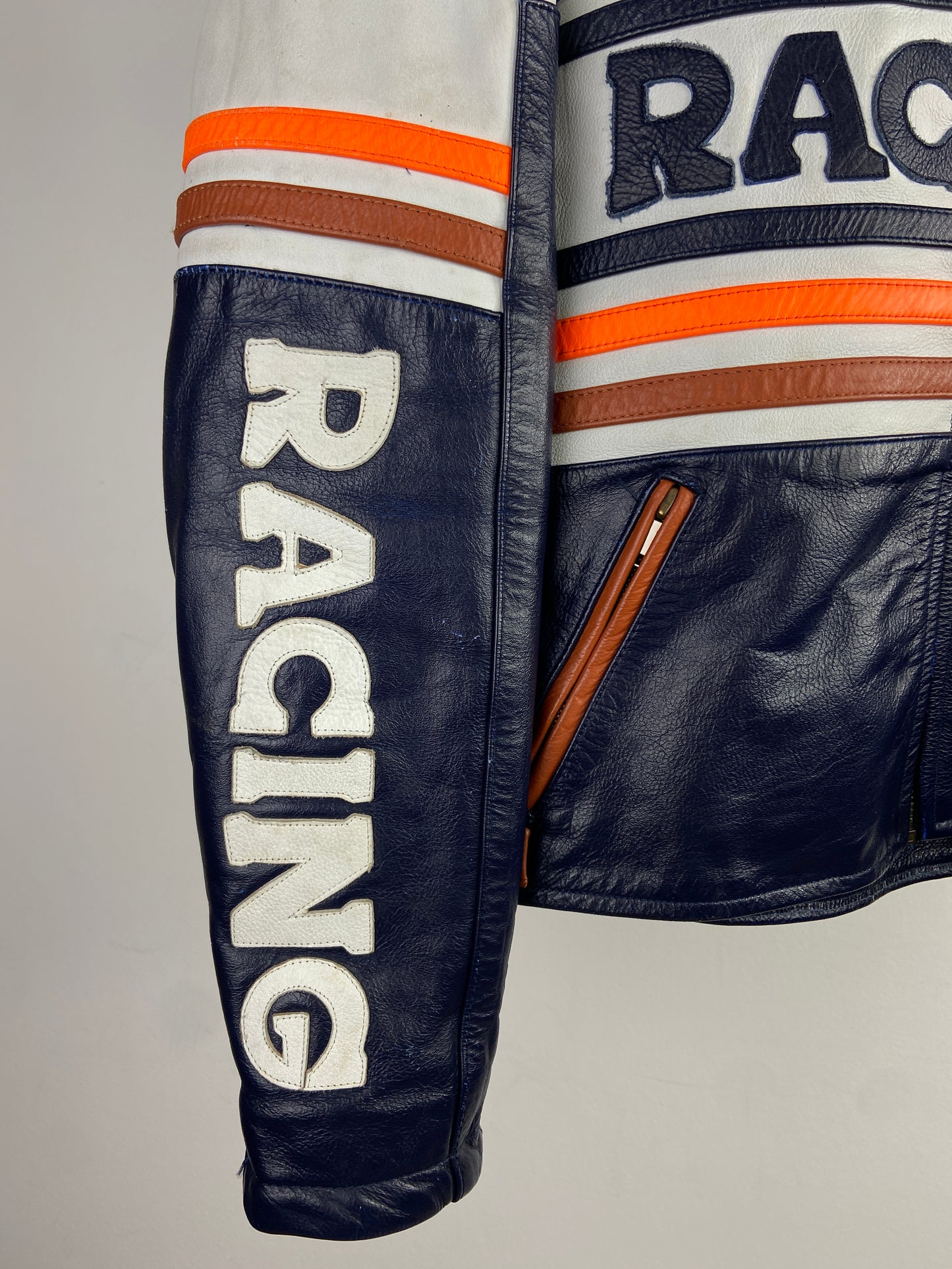 Roadmans 90s Leather Motorbike Jacket