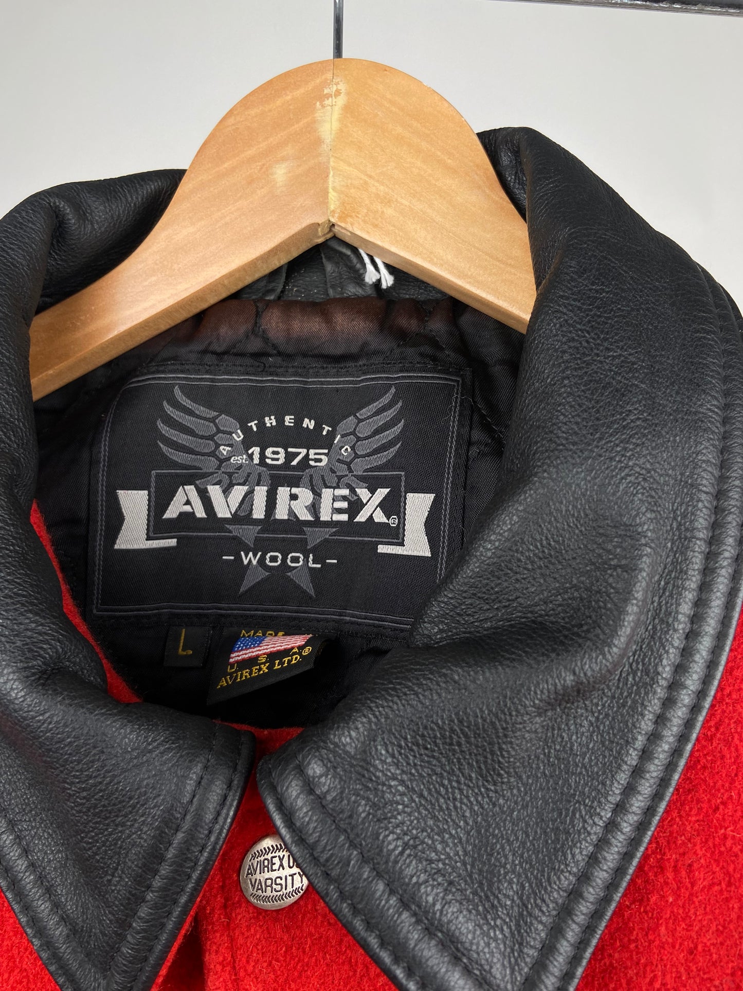 Vintage 90s Avirex New York 1975 Jacket