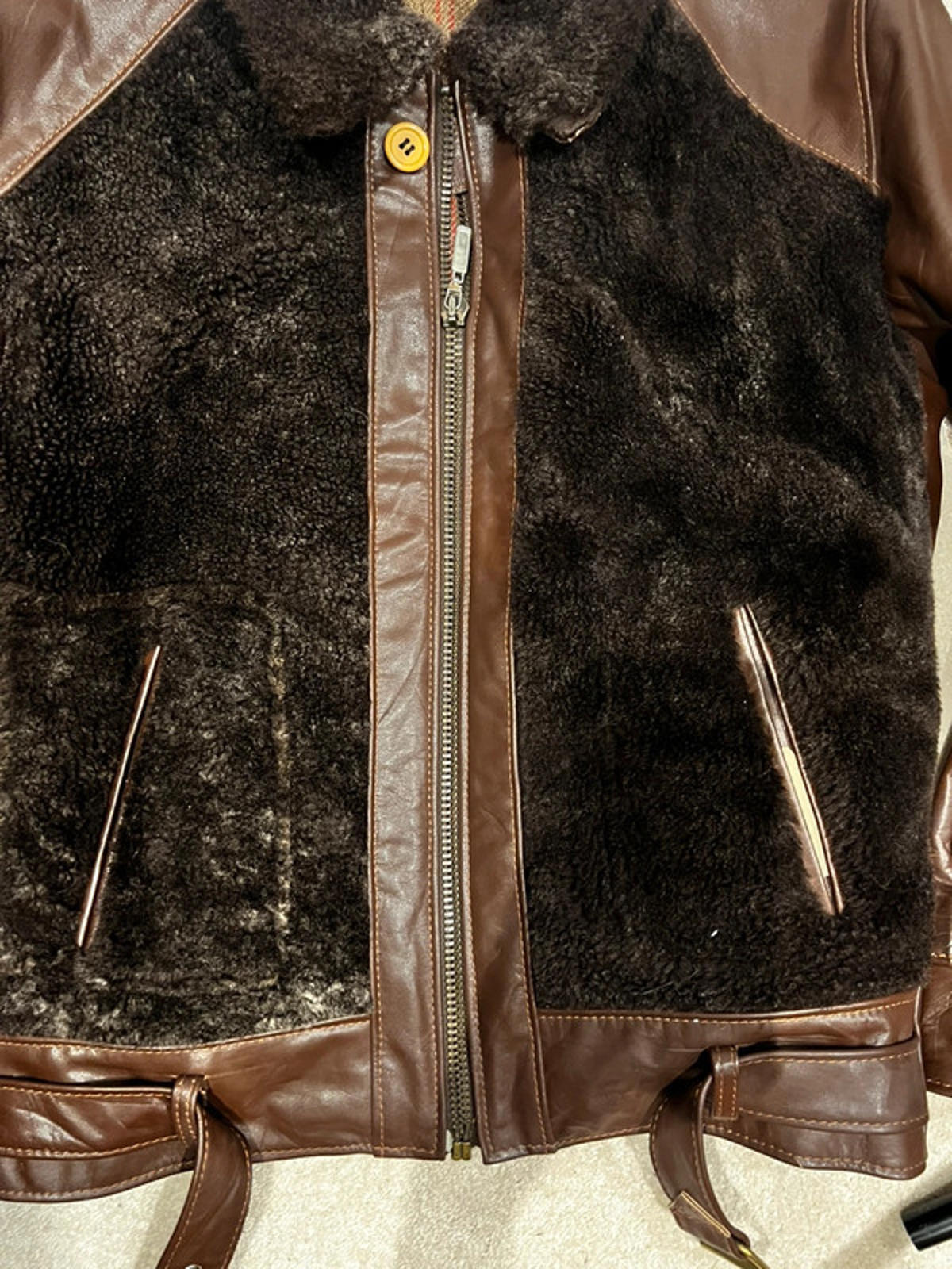 Vintage 60s Original Grizzly Pilot Jacket