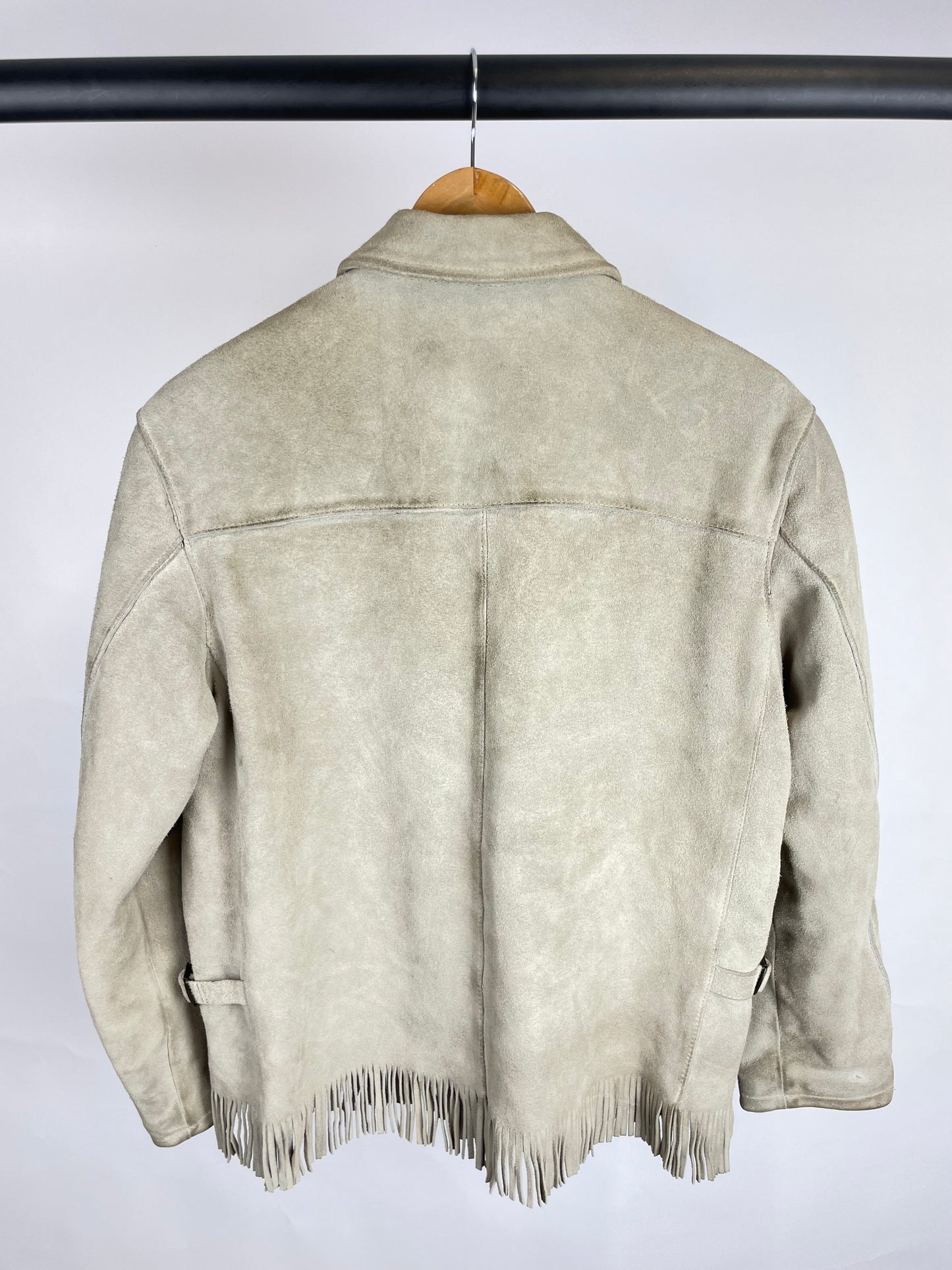 Vintage 80s DIESEL Ltd Suede Tassel Jacket