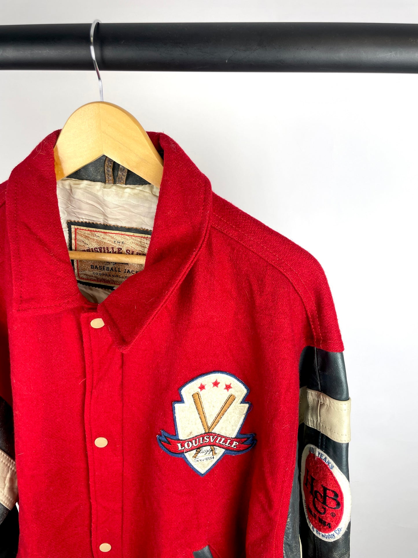 Vintage 90s Louisville Sluggers Baseball Jacket