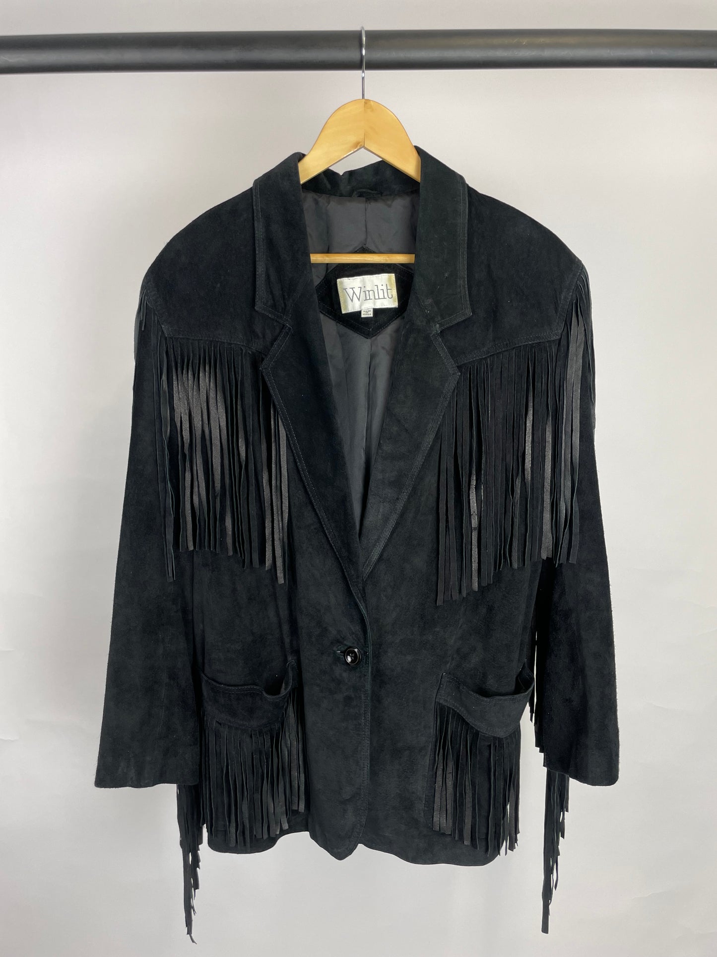 Vintage 70s Winlit Long Tassel Jacket