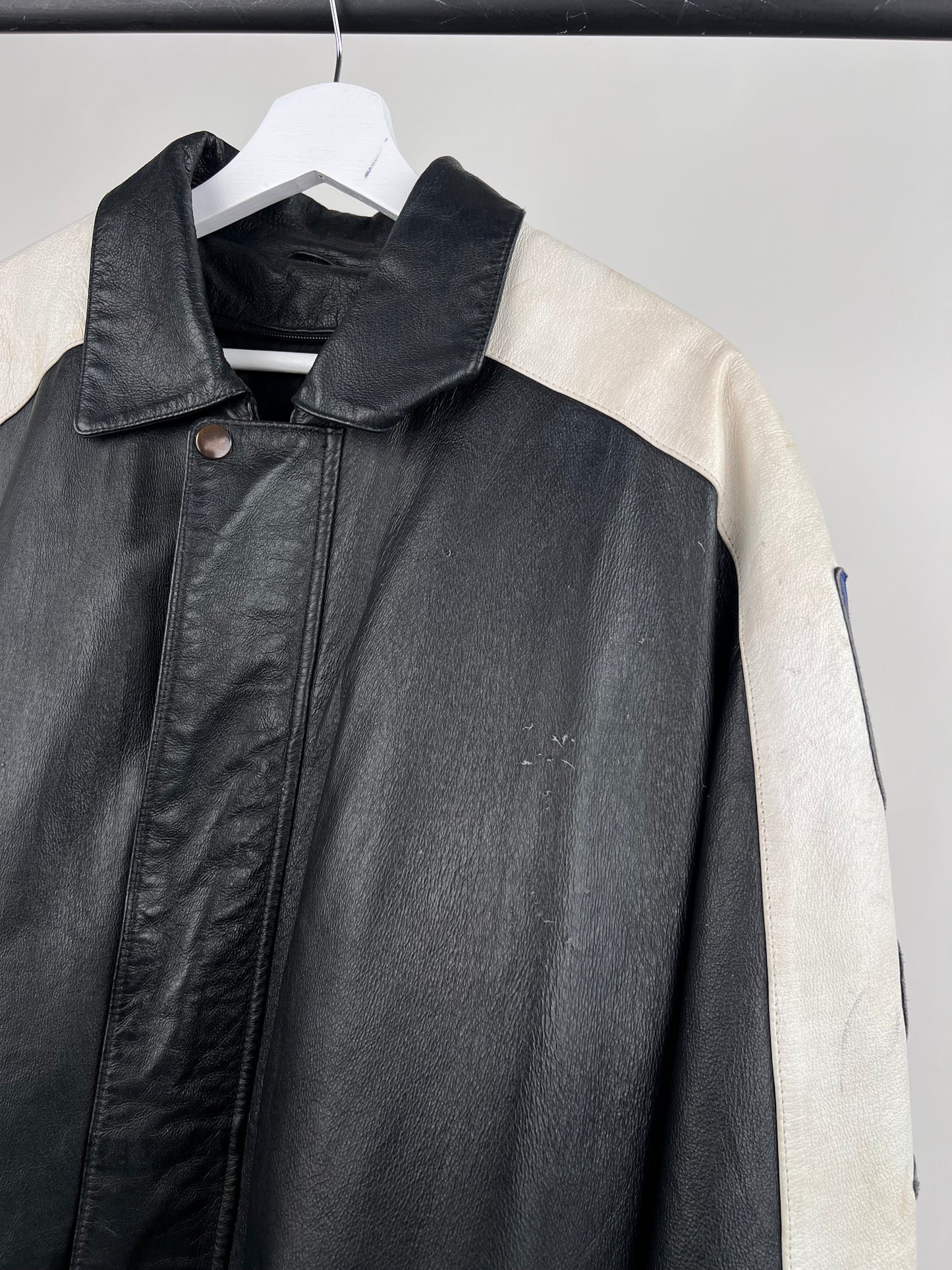 Vintage 90s Interstate Classic Originals Leather Jacket