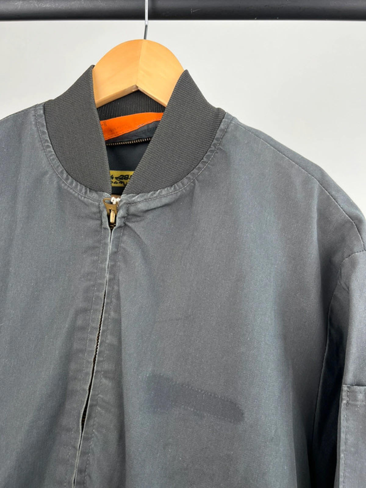 Vintage 90s Harley Davidson MA1 Bomber Jacket