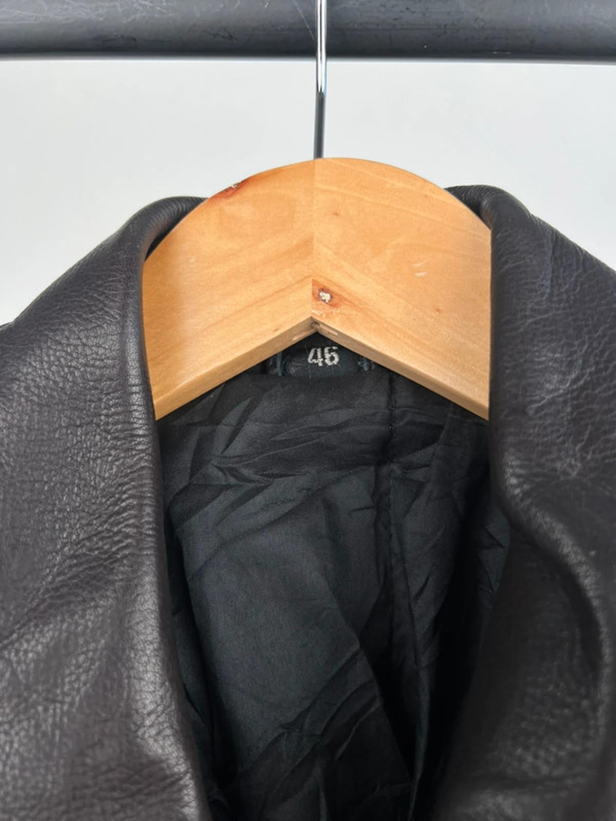 Vintage 80s Leather Biker Jacket