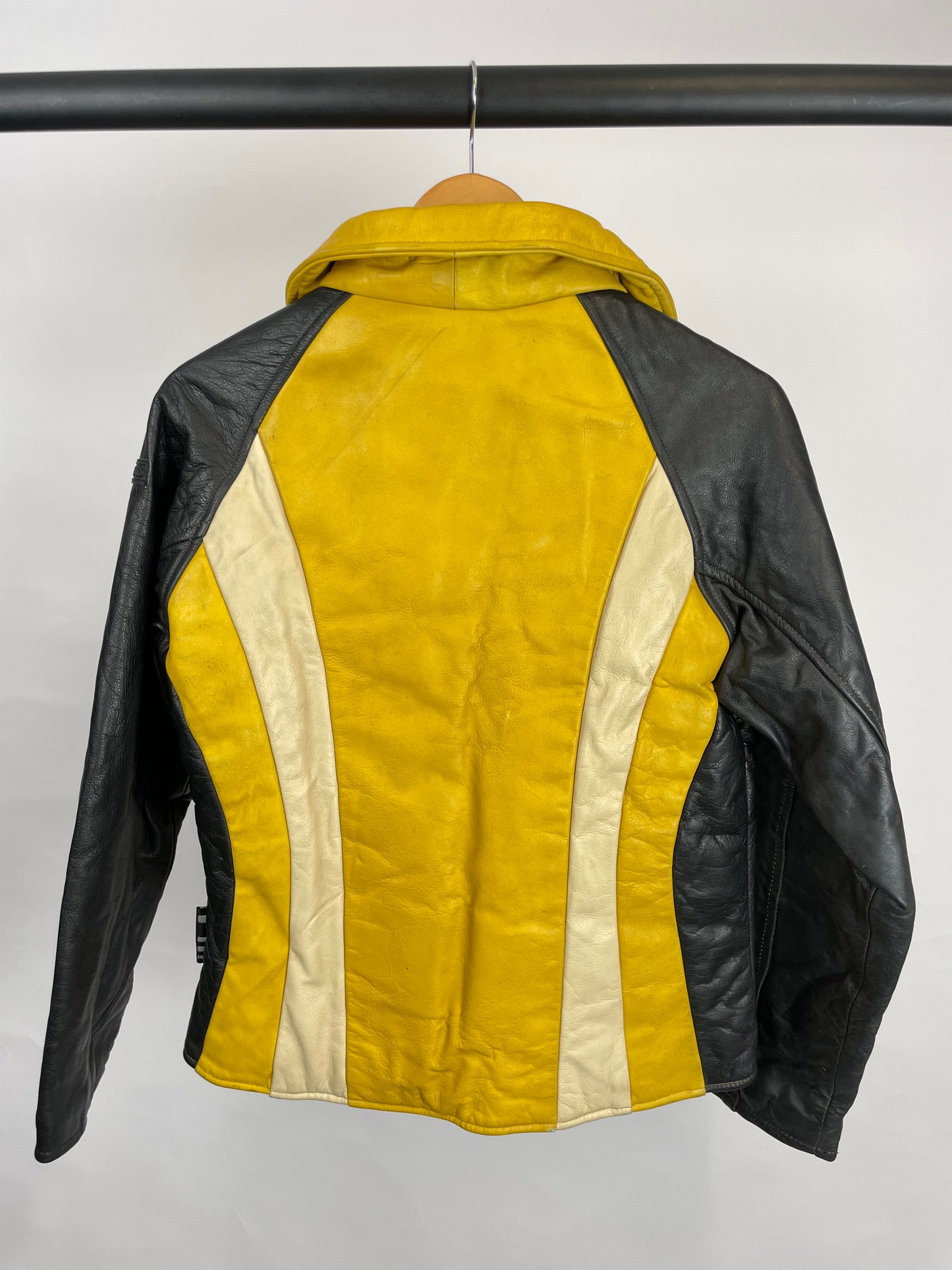 Vintage 90s Redskins Leather Motorbike Jacket