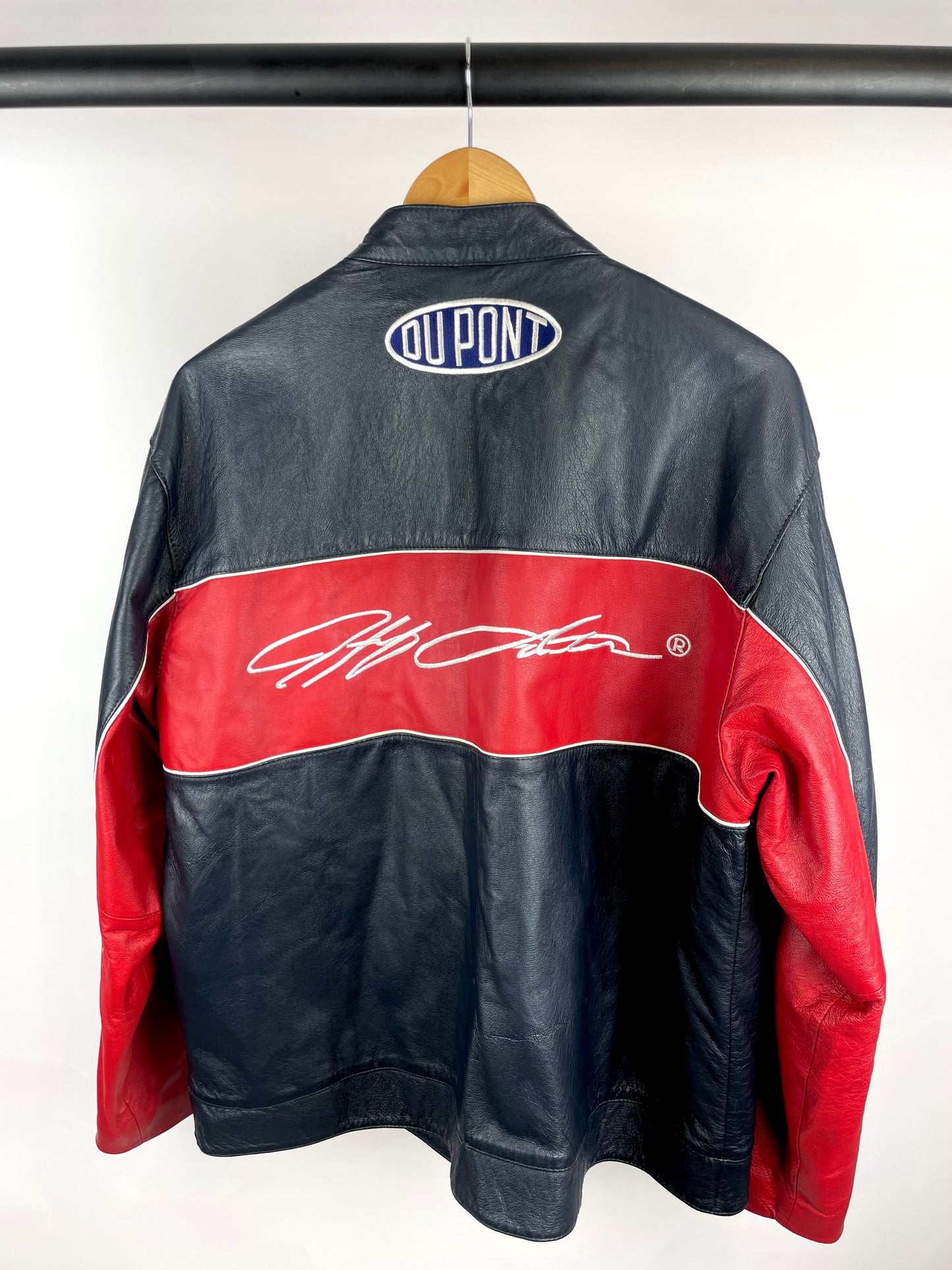 Vintage 90s Wilson Leather Motorbike Jacket