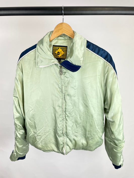 Rare Vintage 90s Bomb Hell Cropped Jacket