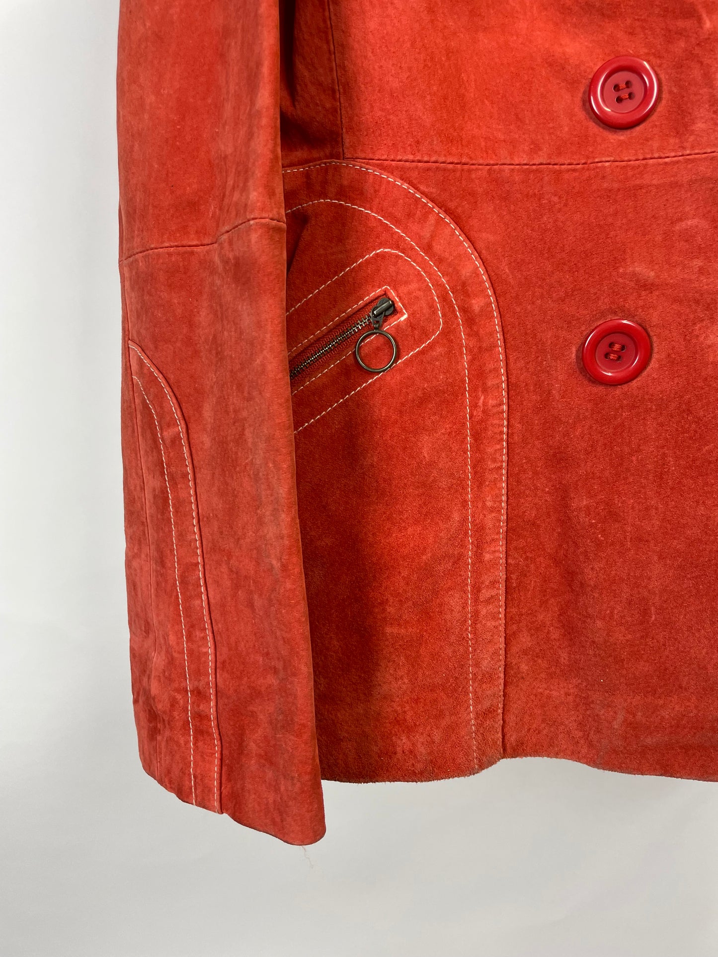 Vintage 90s Vero Moda Suede Jacket