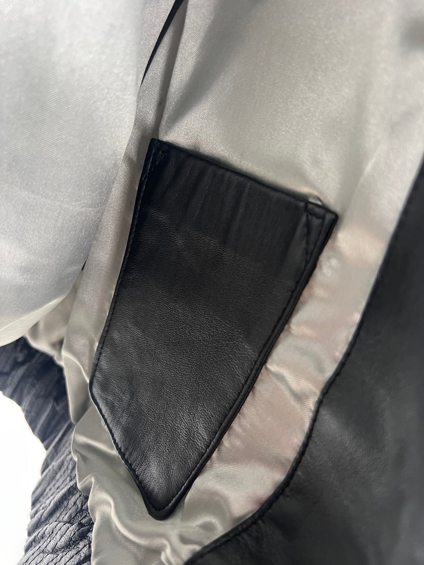 Vintage Currency 90s Leather Jacket