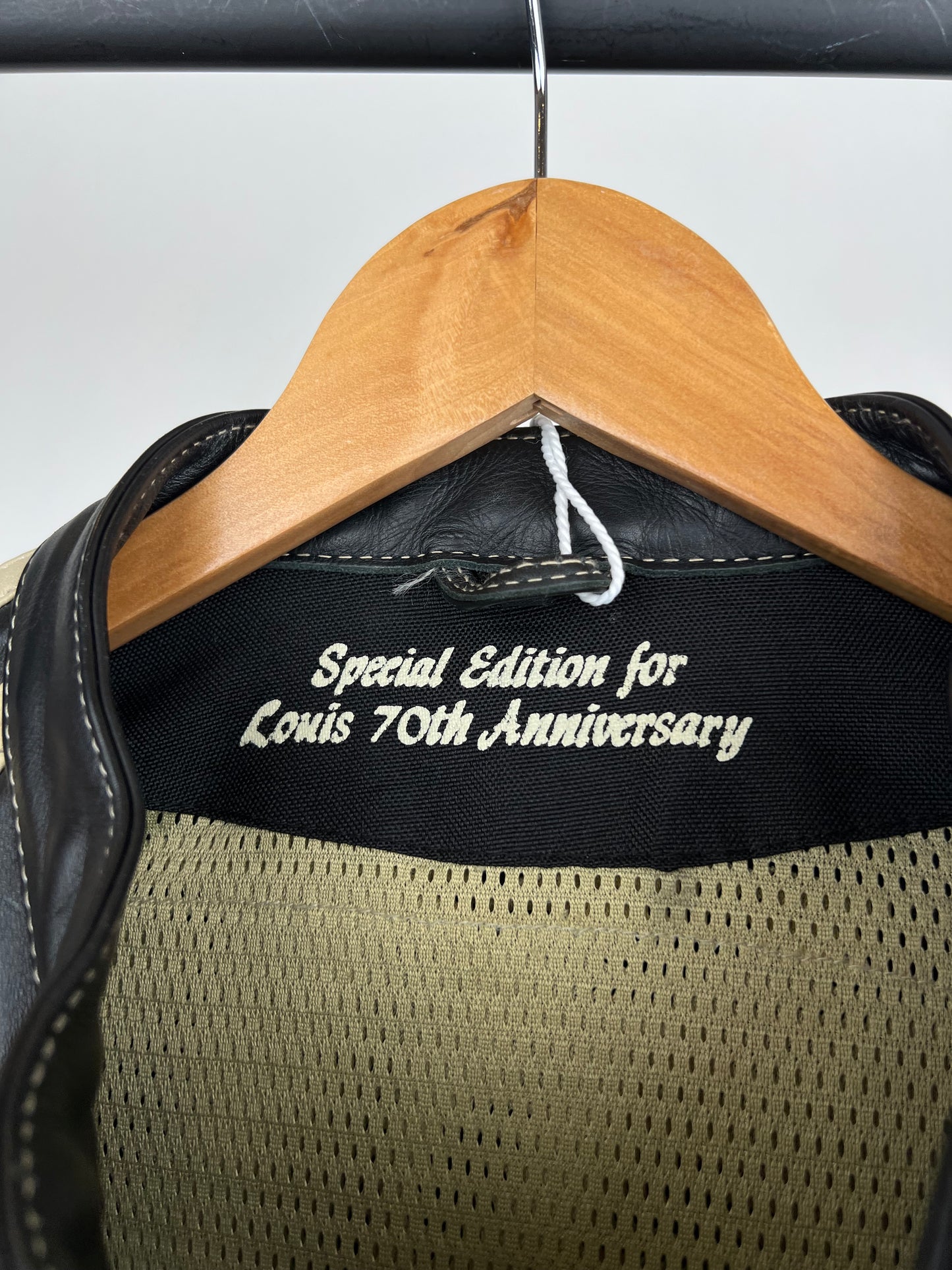 Vintage 90s Louis 70 Leather Motorbike Jacket