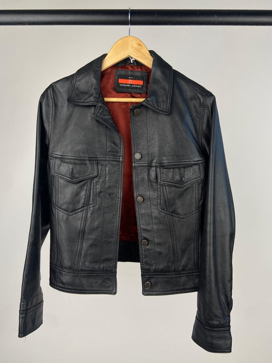 Vintage 90s Genuine Leather Jacket