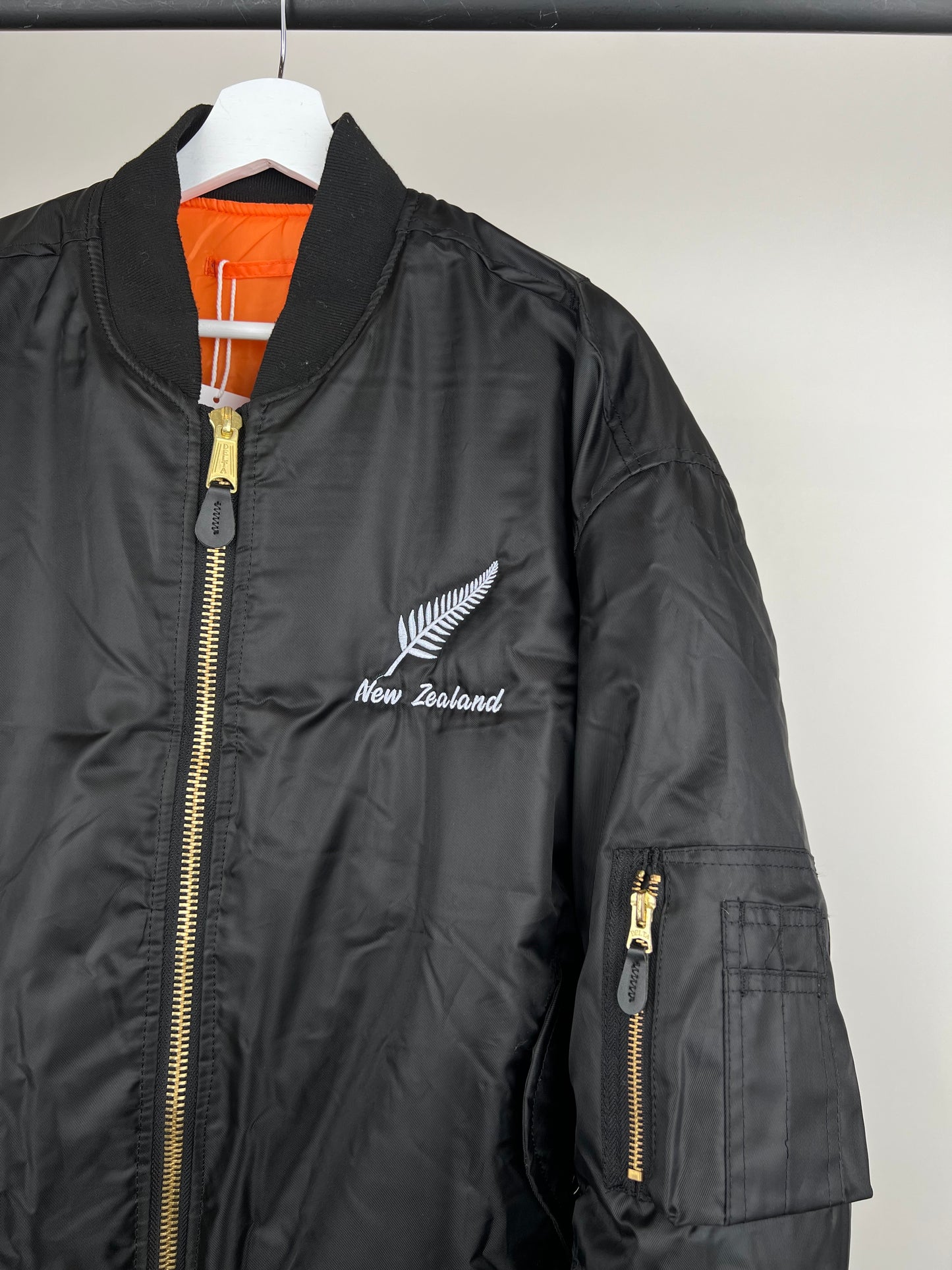 Vintage 90s MA1 Reversible Bomber Jacket