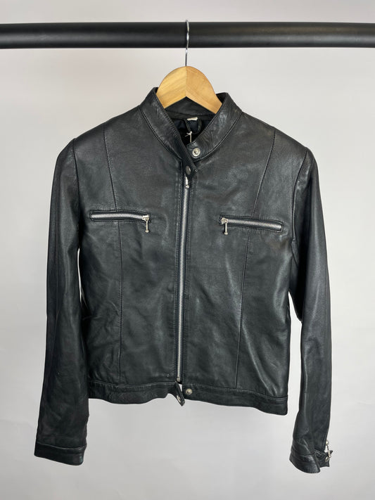 Vintage 90s The Hudson Leather Co Leather Jacket