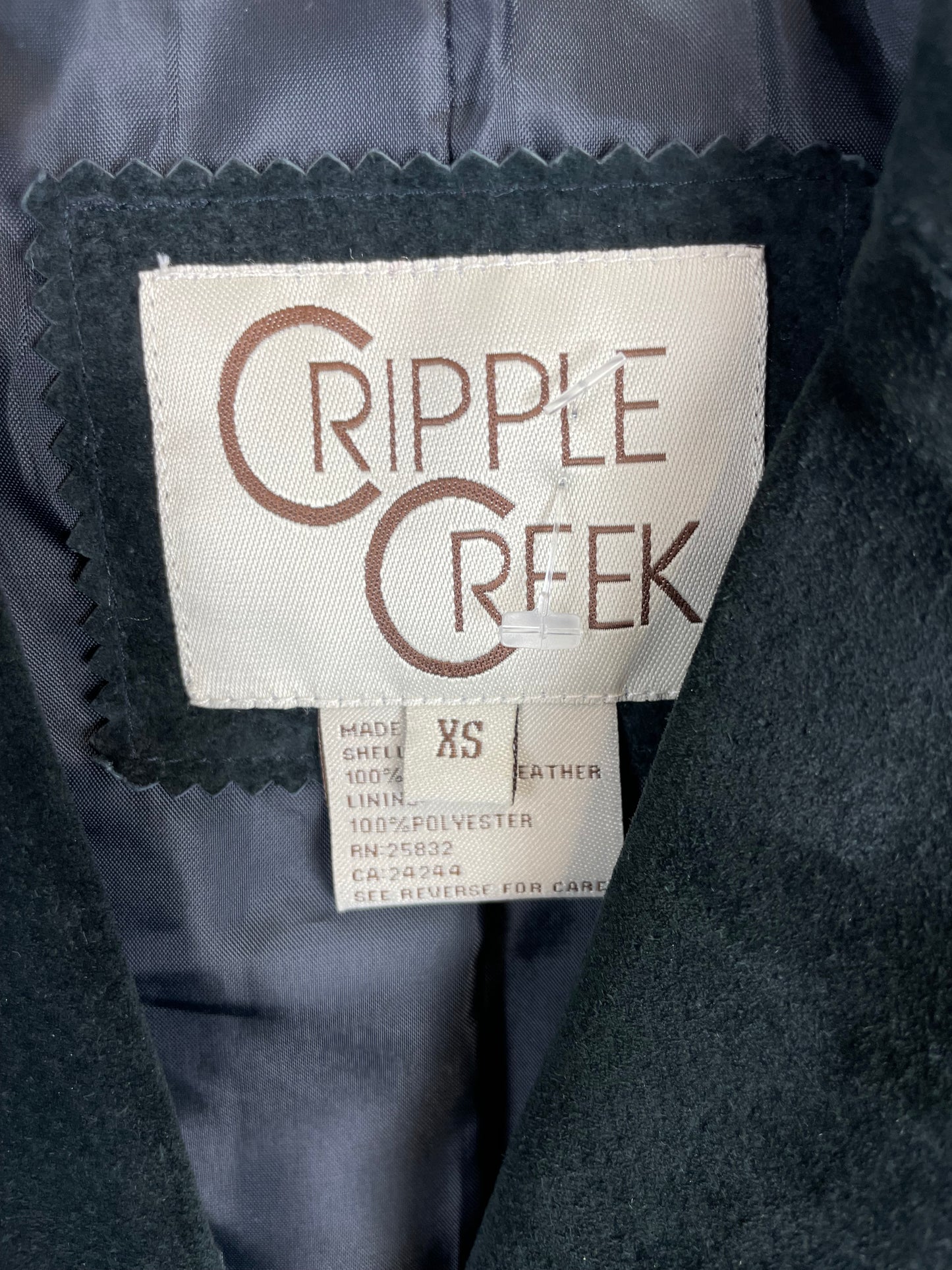 Vintage 90s Cripple Creek Suede Jacket