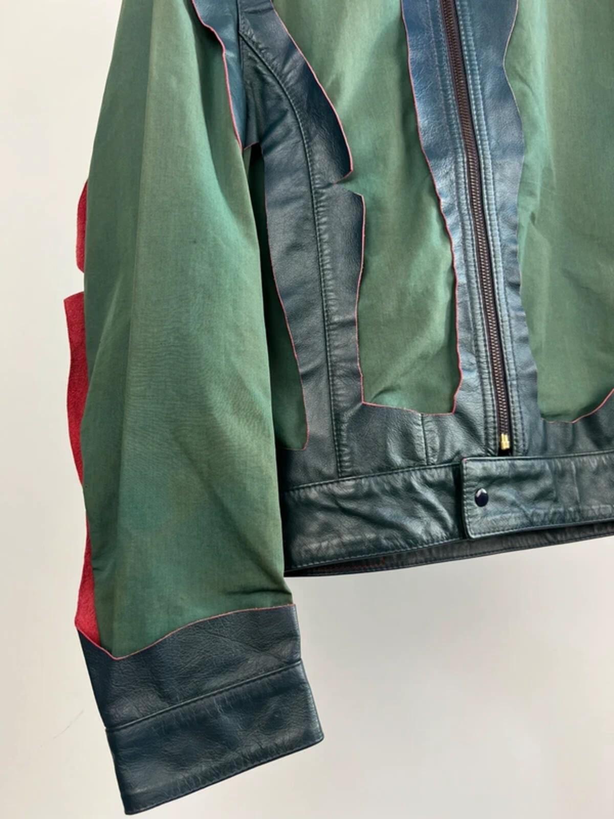 Vintage 90s Levi’s Red Japanese Leather Jacket