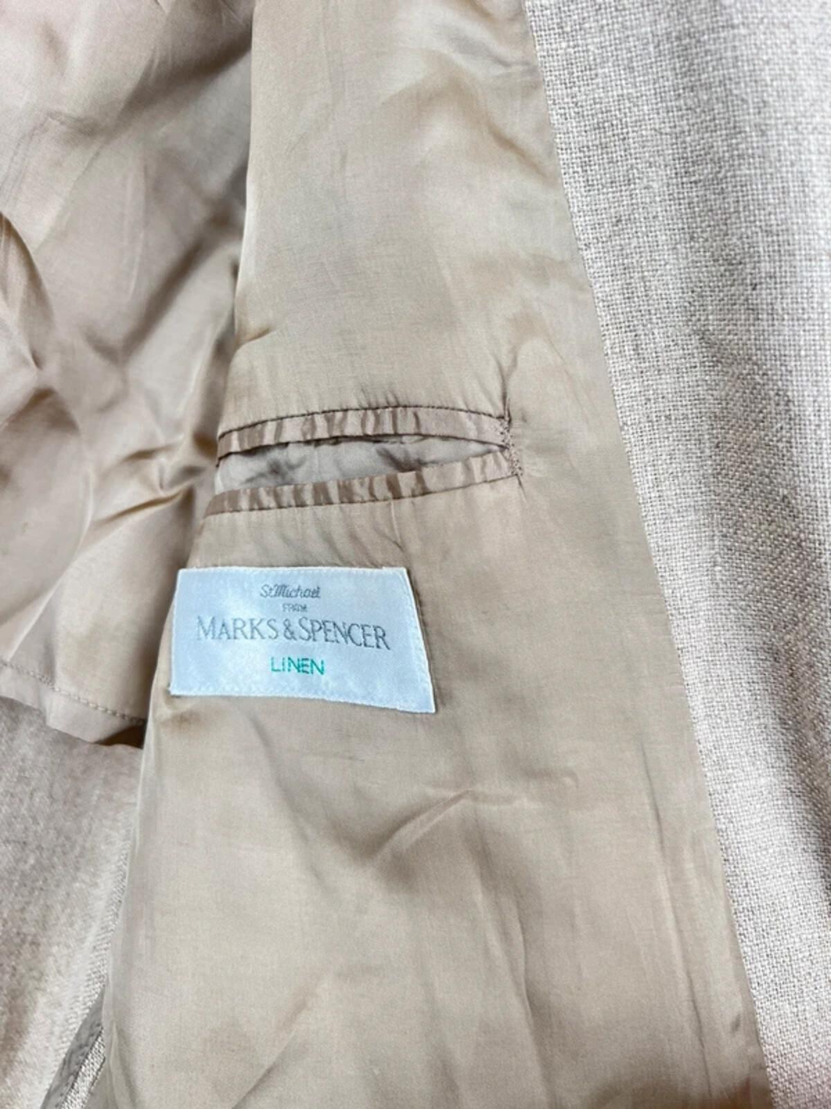 Vintage 90s St Michael Linen Suit