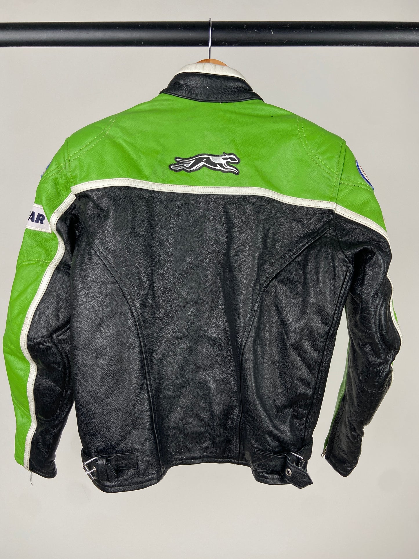 Hunter 90s Leather Motorbike Jacket