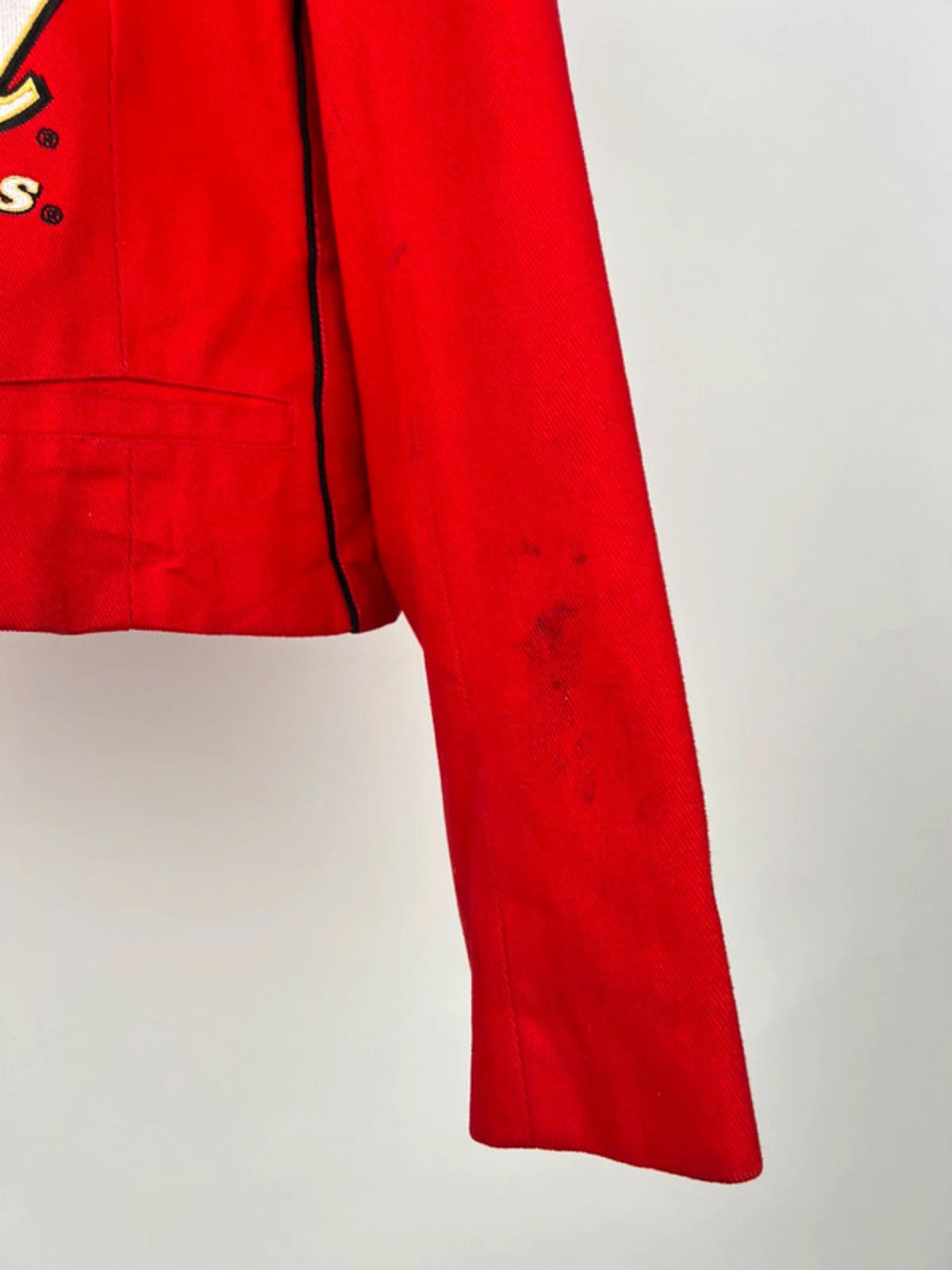 Vintage 90s Budweiser Cropped Jacket