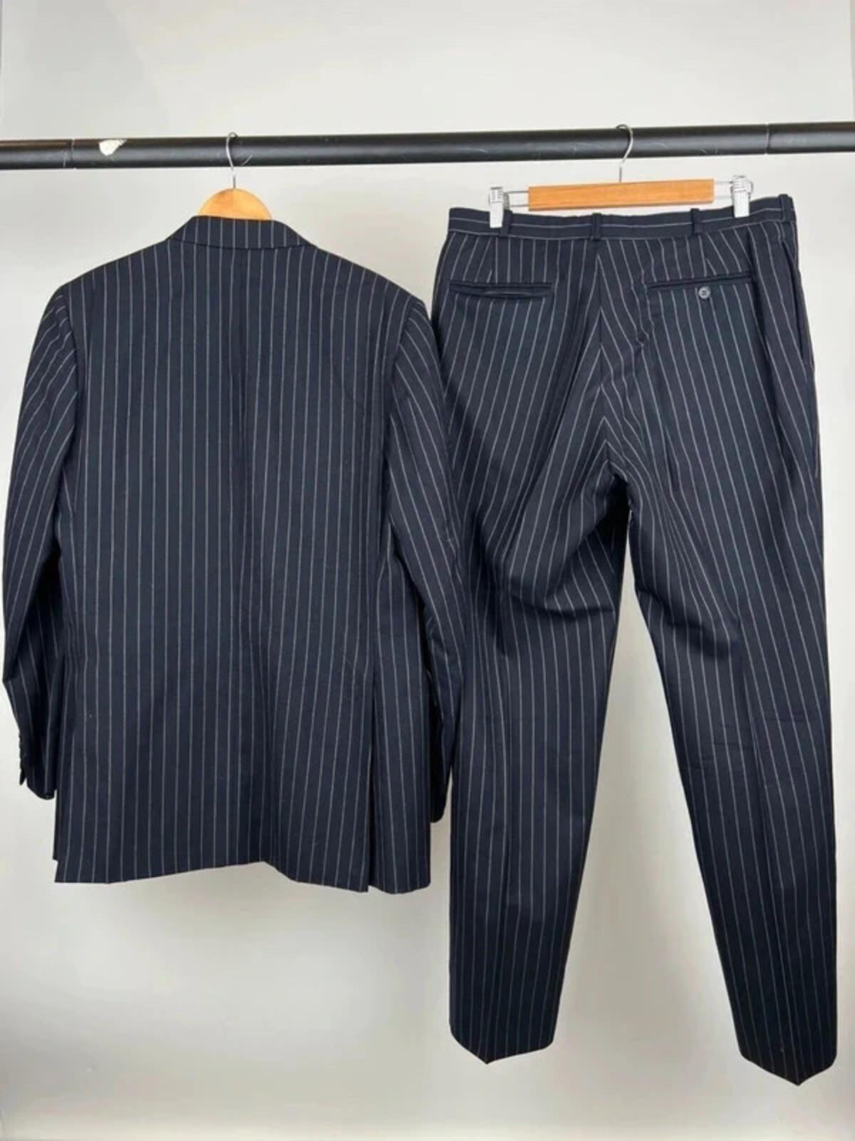 Vintage 90’s Christian Dior Pin Stripe Tailored Suit