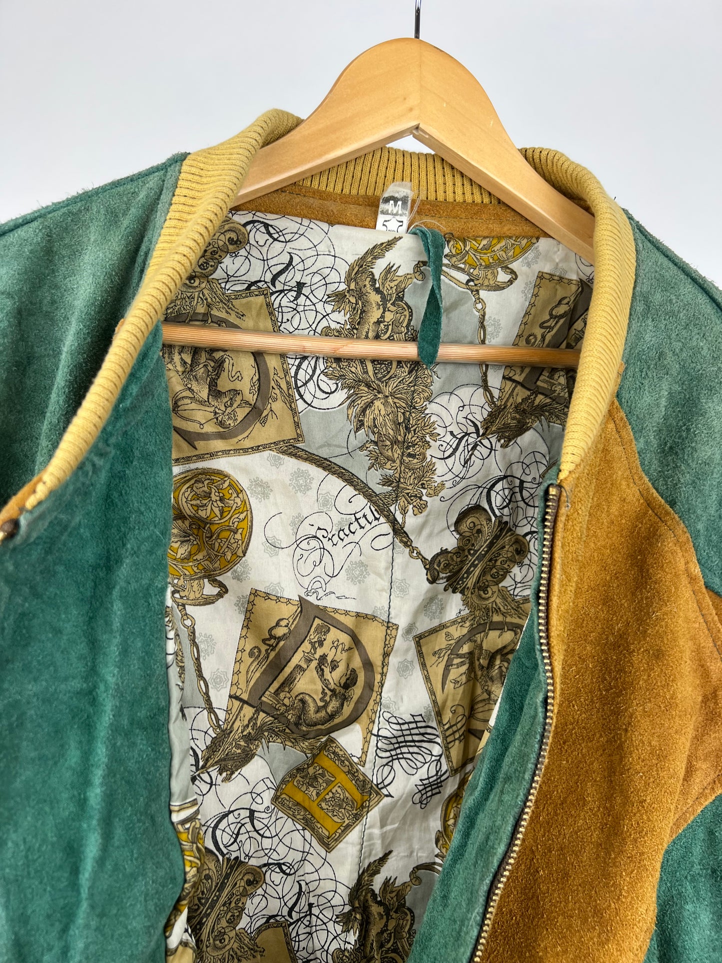 Vintage 8 Ball 90s Suede Jacket