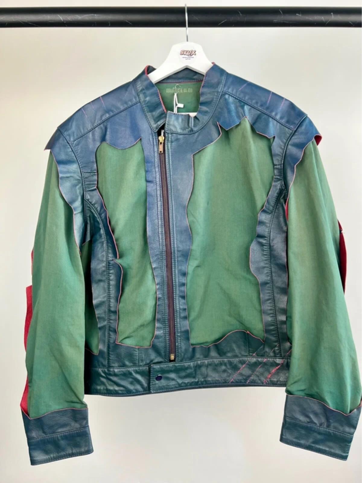 Vintage 90s Levi’s Red Japanese Leather Jacket