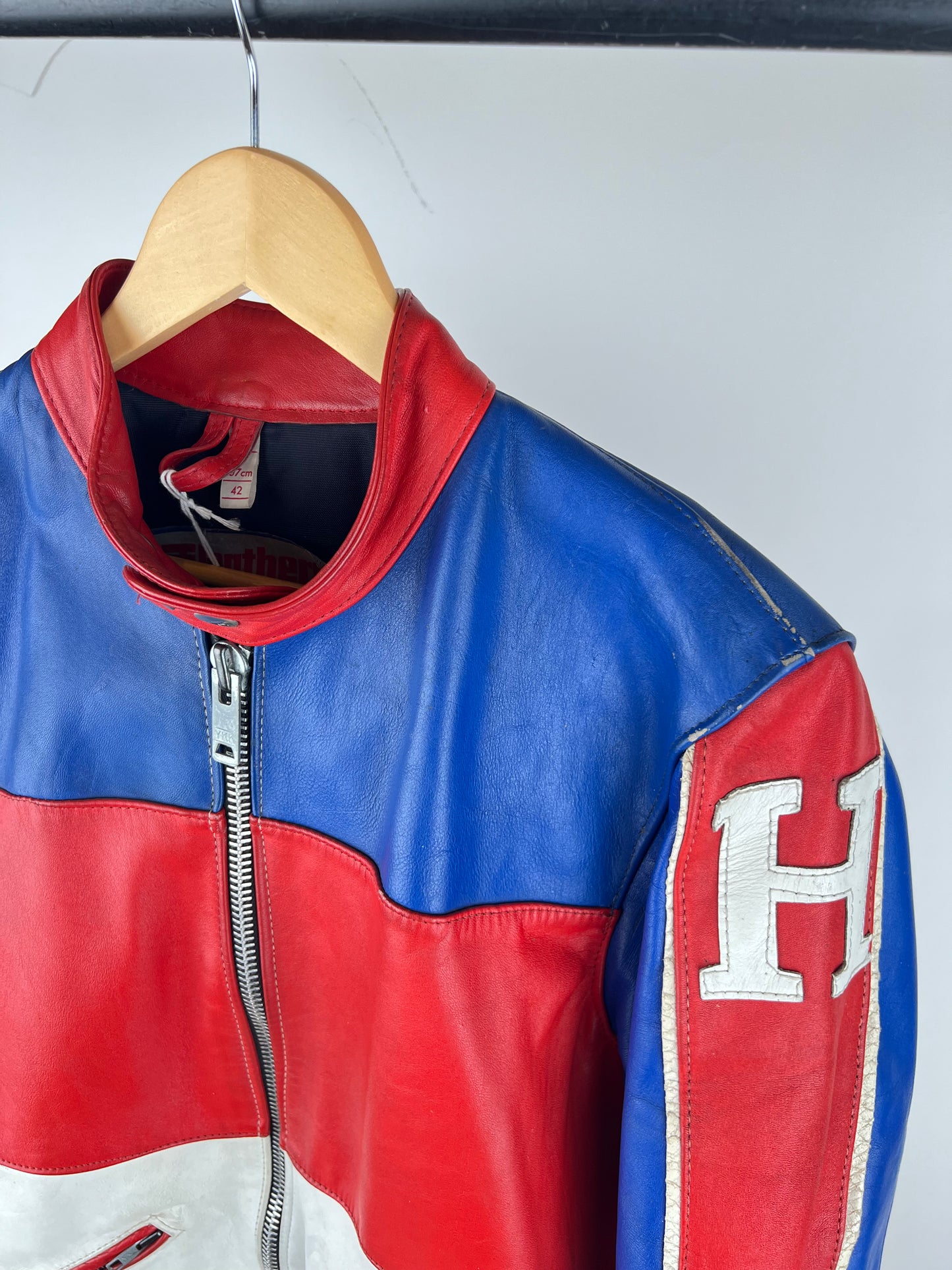 Honda 70s Leather Motorbike Jacket