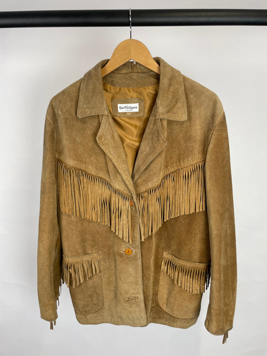 Vintage 70s Selfridges Long Tassel Jacket