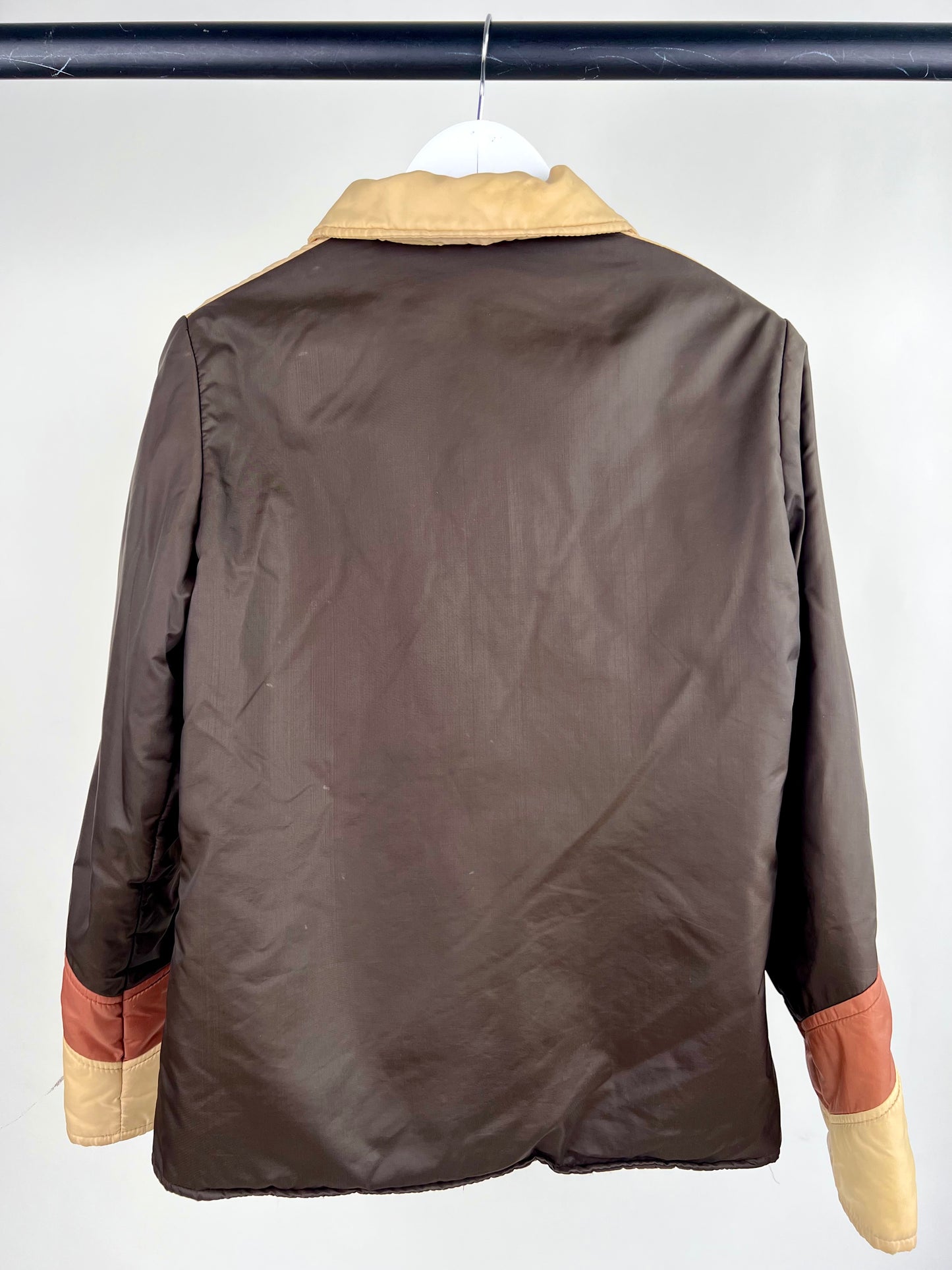 Vintage 70s Patchwork Rain Jacket