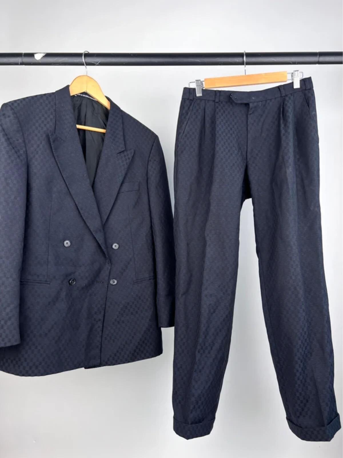 Vintage 50s Desch Check Suit