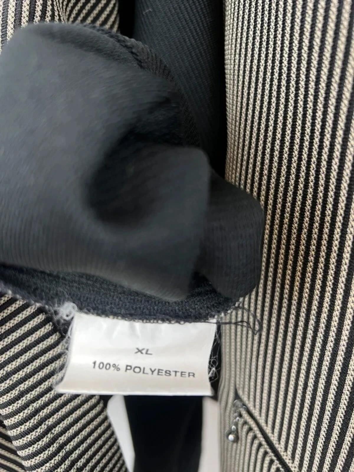Vintage 90s Outfit Four Piece Stripe Suit