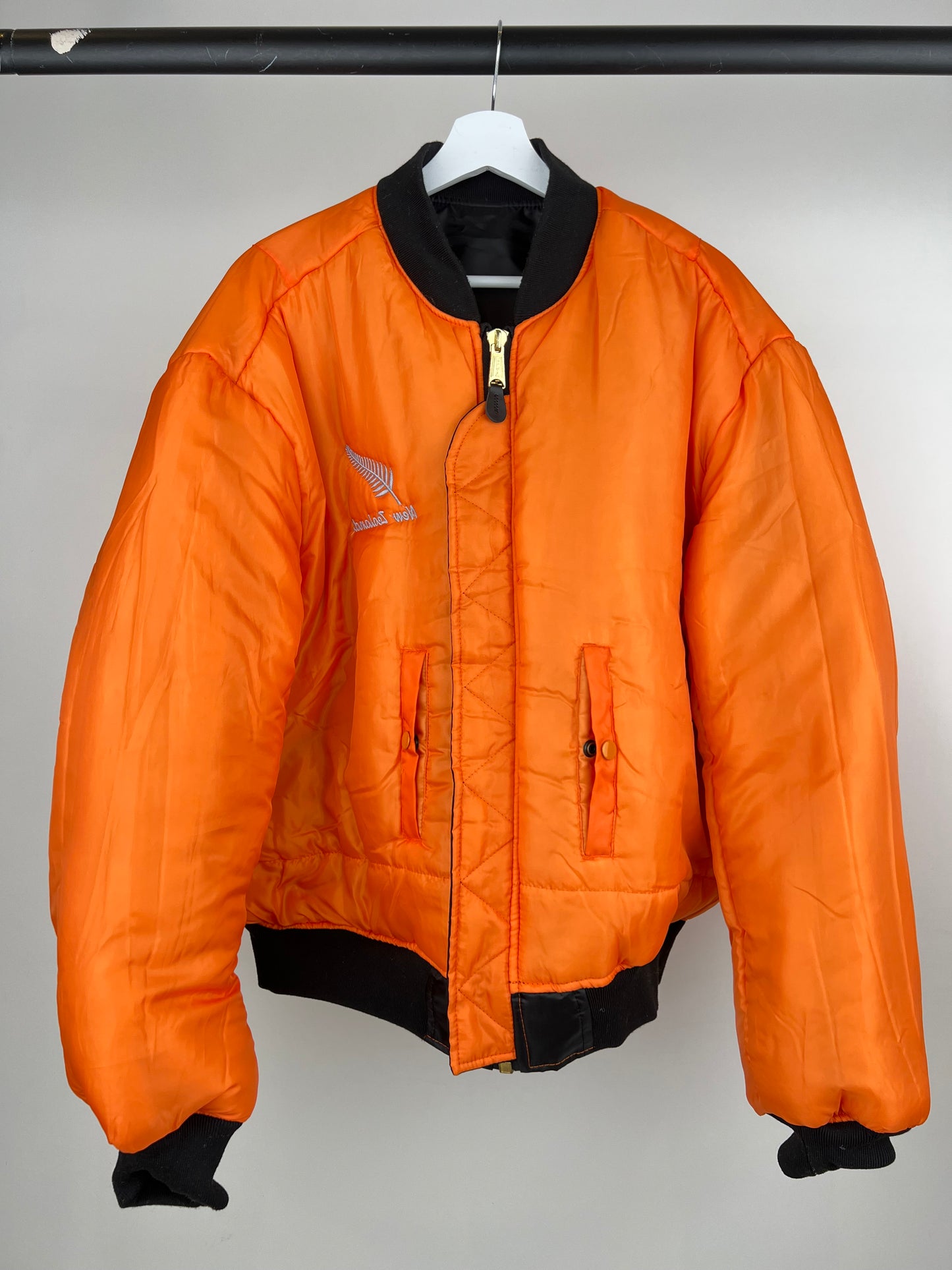 Vintage 90s MA1 Reversible Bomber Jacket