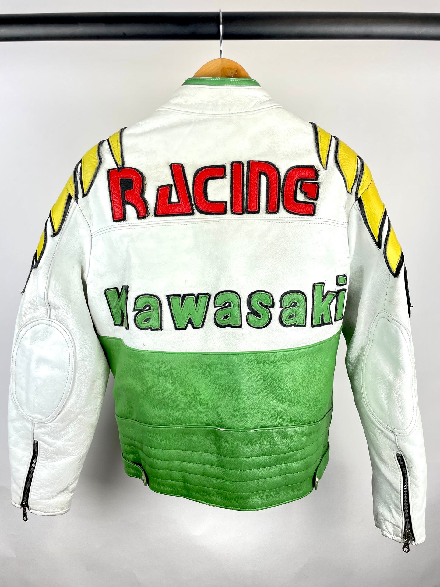 Vintage 90s Kawasaki Motorbike Jacket