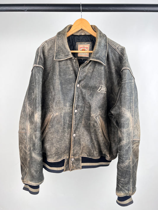 Vintage 90s Diesel Leather Jacket