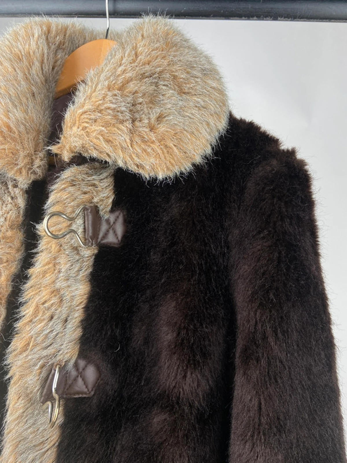 Vintage 70s Faux Fur Coat