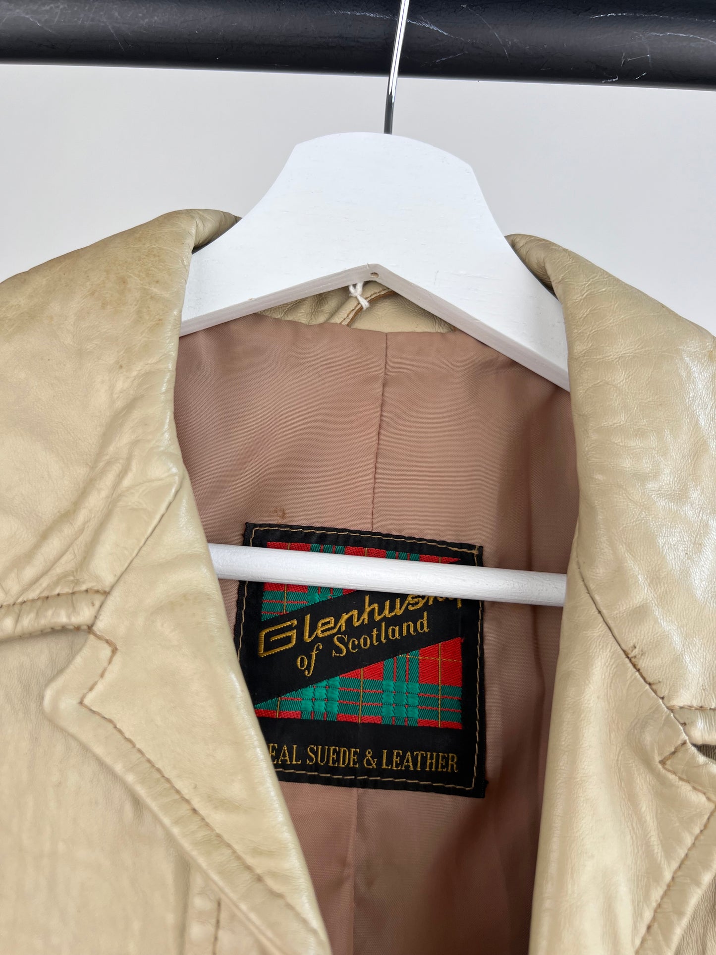 Vintage 70s Glenhusky Leather Jacket