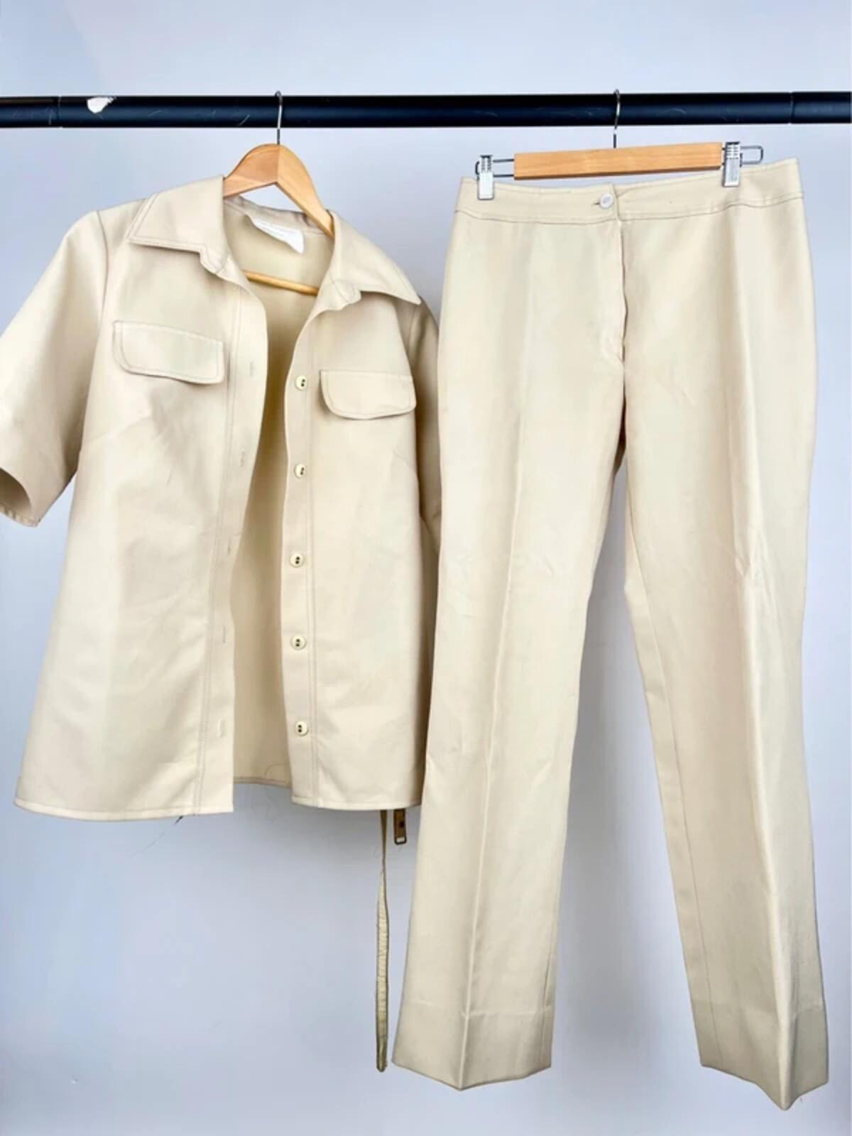 Vintage 70s Cute ‘n’ Casuals Short Sleeve Safari Suit