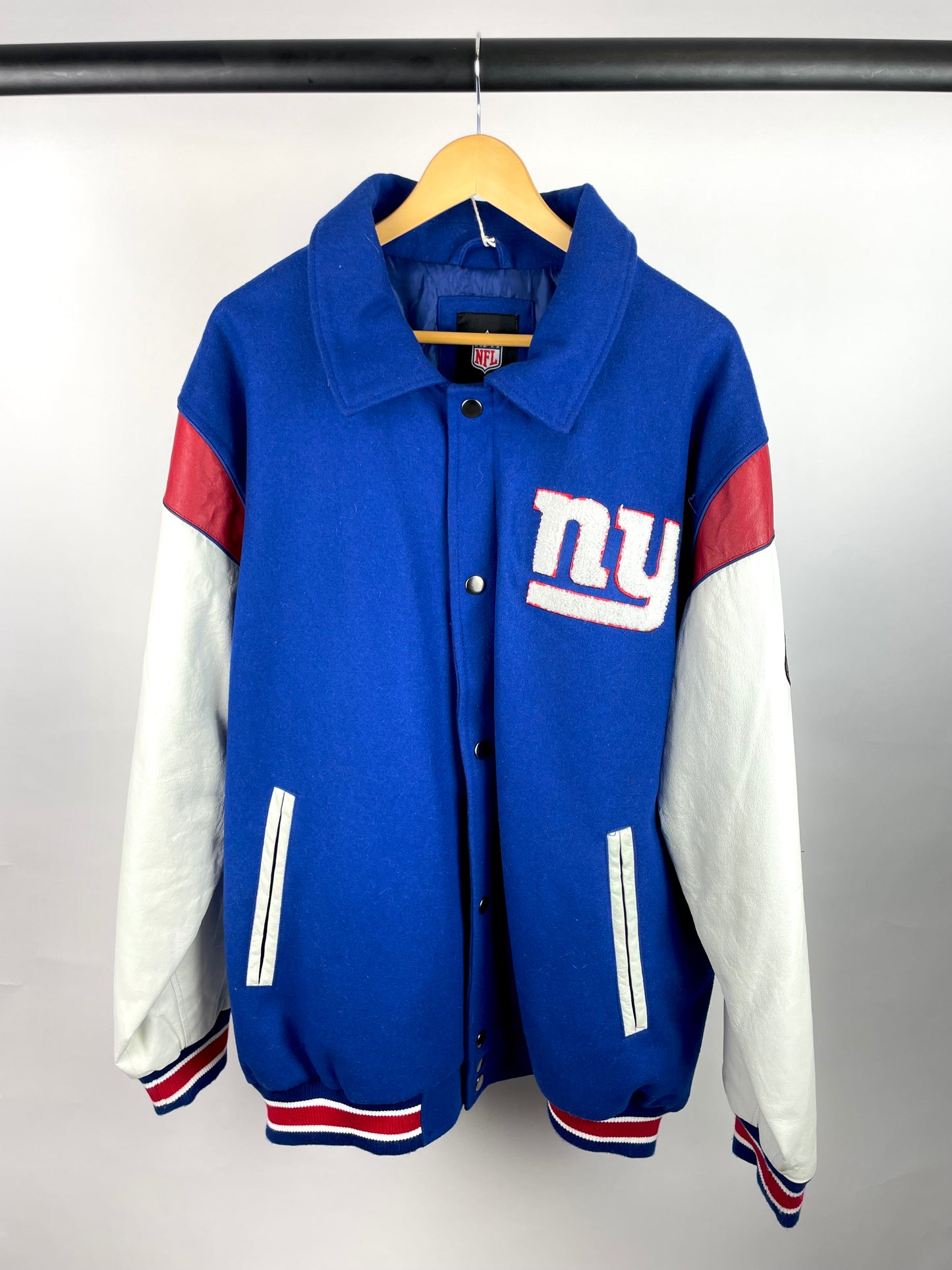 Vintage 90s NY NFL 3X Super Bowl Champions Jacket