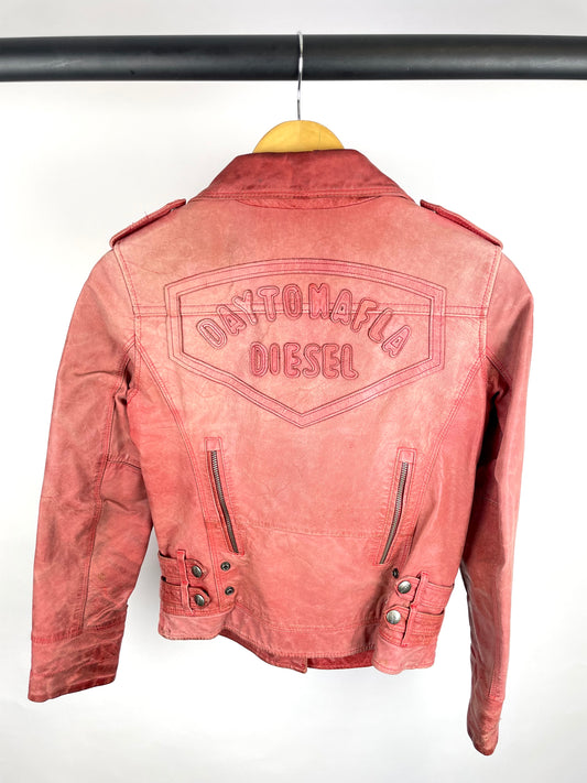 Vintage 90s Diesel Leather Jacket
