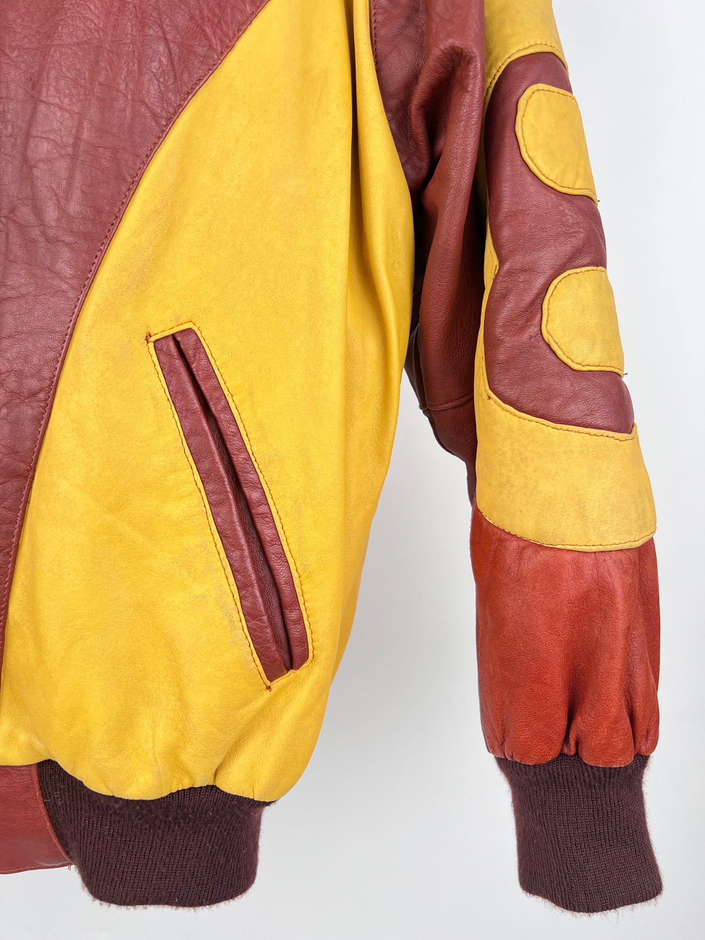 Vintage 8 Ball 90s Leather Jacket