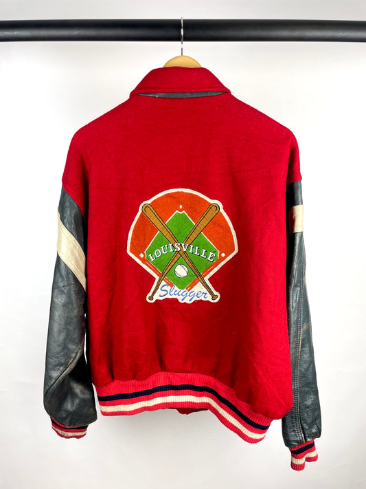 Vintage 90s Louisville Sluggers Baseball Jacket