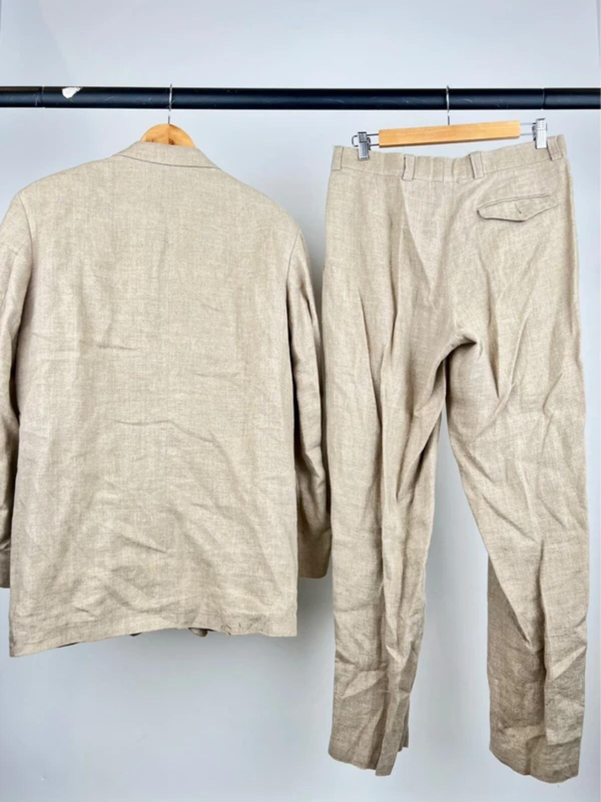 Vintage 90s St Michael Linen Suit