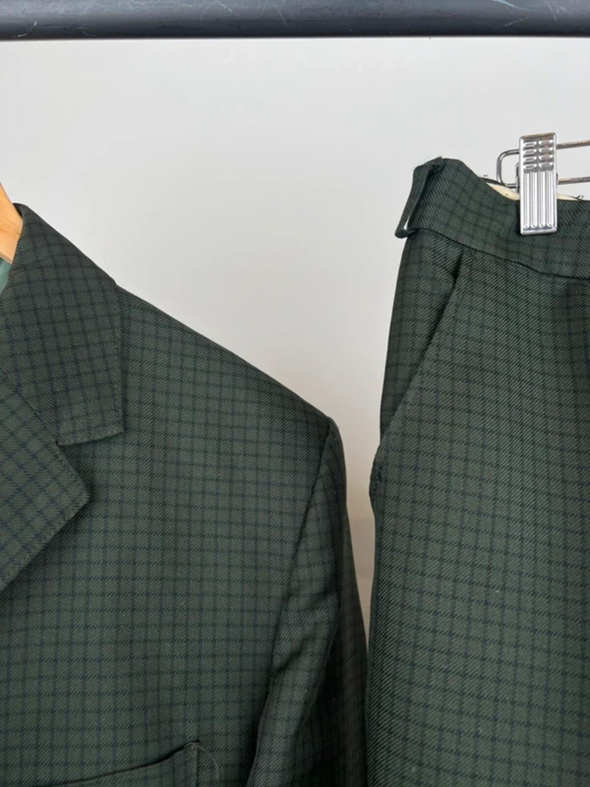 Vintage 70s Alexandre Check Suit