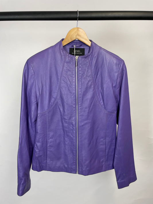 Vintage 90s GENEL Leather Jacket