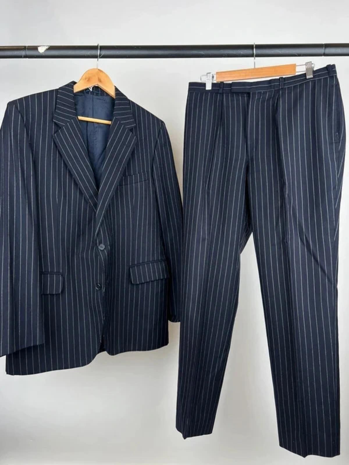 Vintage 90’s Christian Dior Pin Stripe Tailored Suit