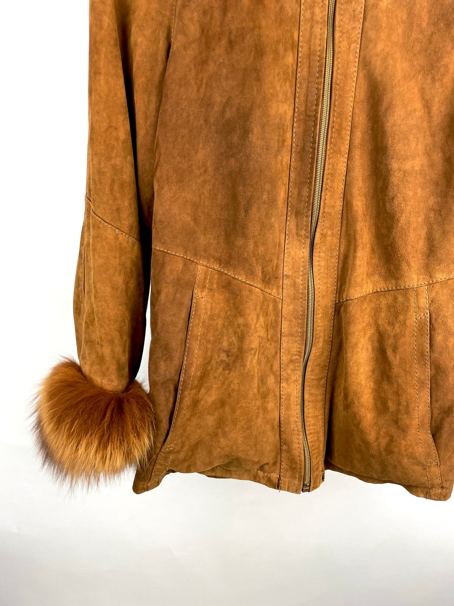 Vintage 70s Afghan Suede Jacket