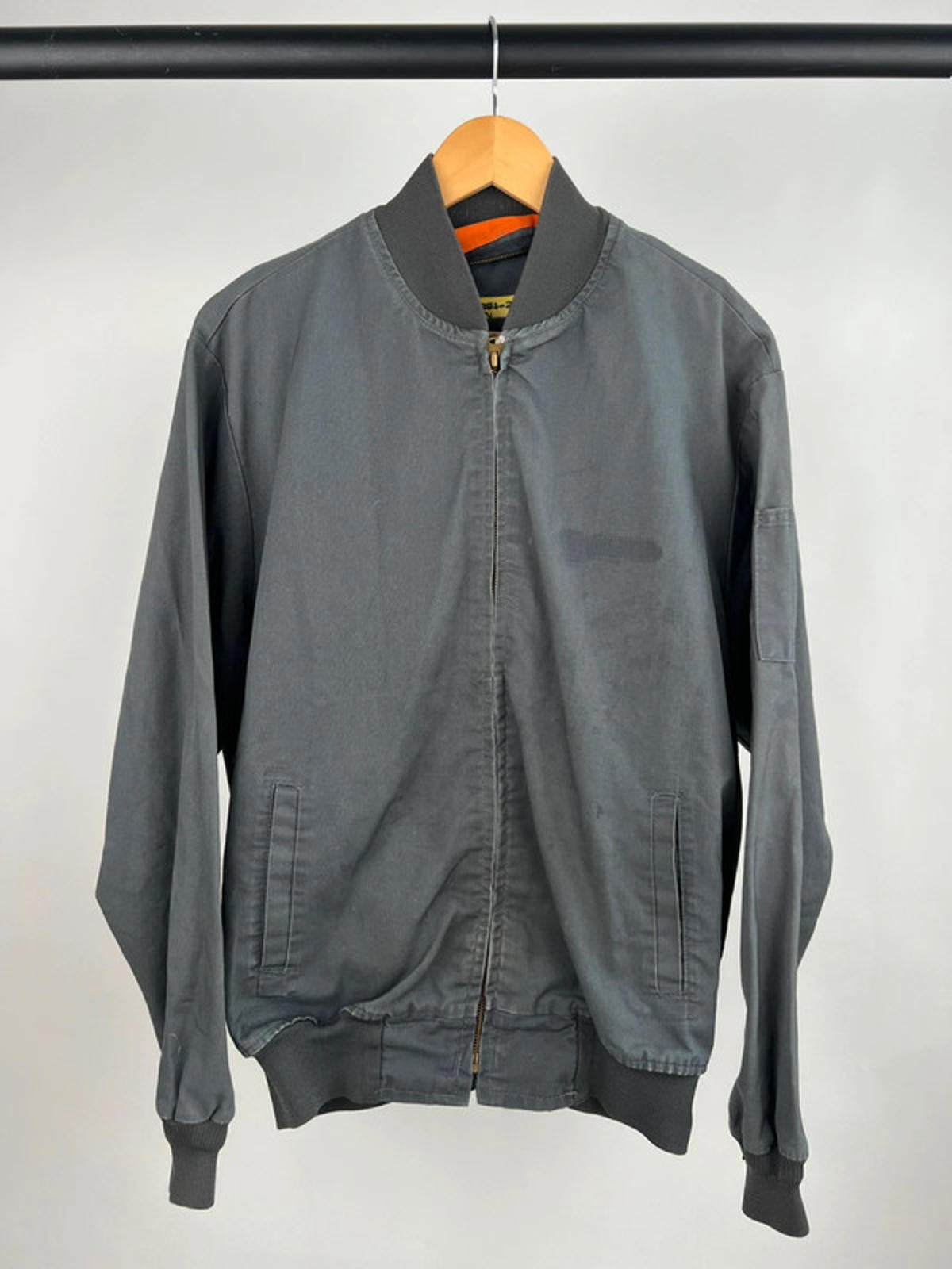 Vintage 90s Harley Davidson MA1 Bomber Jacket